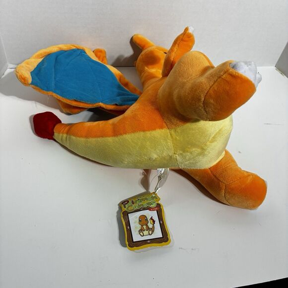 Pokémon Center Canvas Charizard Plush 2011 Japan Exclusive NWT Rare Collectible - Picture 6 of 8